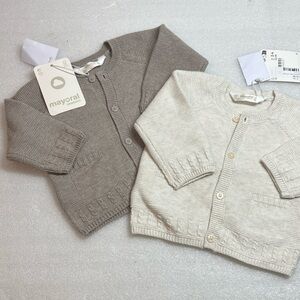 Mayoral Soft Knit Sweaters sz 2-4 months NEW w/Tags